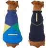 Frisco Mediumweight Colorblock 2-in-1 Dog & Cat Fleece Coat -Blue Buffalo Shop 268350 MAIN. AC SS1800 V1628698649