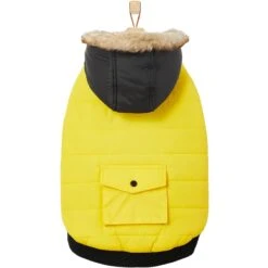 Frisco Heavyweight Anchorage Insulated Dog & Cat Parka, Yellow/Black 12 Frisco Heavyweight Anchorage Insulated Dog & Cat Parka, Yellow/Black -Blue Buffalo Shop 268397 PT4. AC SS1800 V1628792817