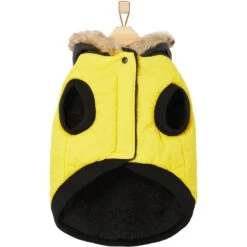 Frisco Heavyweight Anchorage Insulated Dog & Cat Parka, Yellow/Black 13 Frisco Heavyweight Anchorage Insulated Dog & Cat Parka, Yellow/Black -Blue Buffalo Shop 268397 PT5. AC SS1800 V1628792864