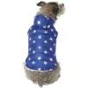 Frisco Mediumweight Metallic Star Print Insulated Dog & Cat Parka, Navy -Blue Buffalo Shop 268413 MAIN. AC SS1800 V1628697119