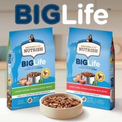 Rachael Ray Nutrish Big Life Large Breed Savory Chicken, Veggies & Barley Recipe Dry Dog Food -Blue Buffalo Shop 269167 PT6. AC SS1800 V1611787050