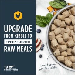 Instinct Raw Meals Cage-Free Chicken Recipe Grain-Free Freeze-Dried Kitten Food, 9.5-oz Bag 13 Instinct Raw Meals Cage-Free Chicken Recipe Grain-Free Freeze-Dried Kitten Food, 9.5-oz Bag -Blue Buffalo Shop 270213 PT2. AC SS1800 V1690580606