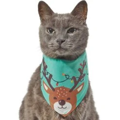 Frisco Peekaboo Reindeer Dog & Cat Bandana 12 Frisco Peekaboo Reindeer Dog & Cat Bandana -Blue Buffalo Shop 276198 PT2. AC SS1800 V1637646741
