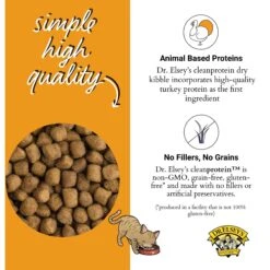 Dr. Elsey's Cleanprotein Turkey Kibble Cat Dry Food 13 Dr. Elsey's Cleanprotein Turkey Kibble Cat Dry Food -Blue Buffalo Shop 277949 PT3. AC SS1800 V1701452379