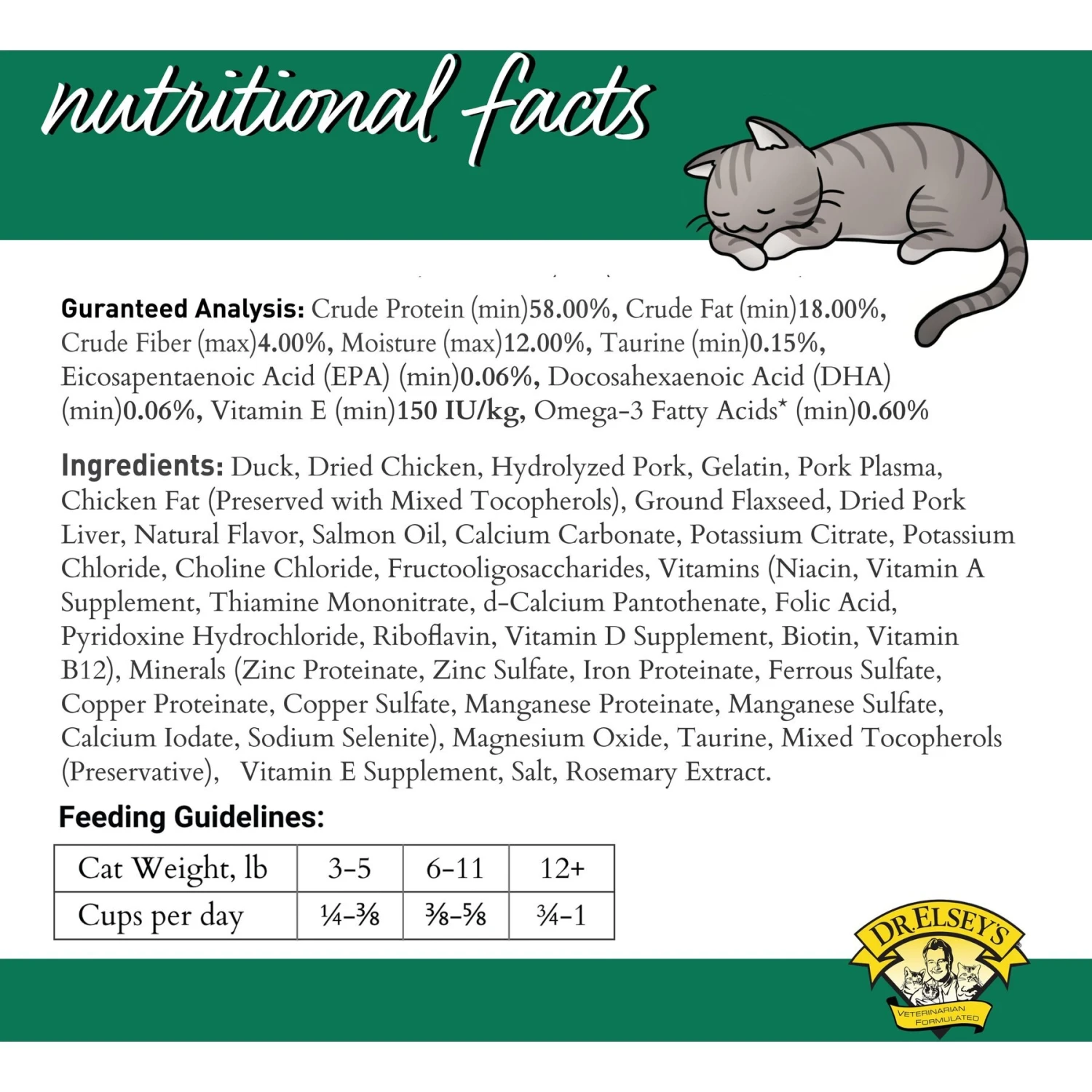 Dr. Elsey's Cleanprotein Duck Kibble Cat Dry Food 8 Dr. Elsey's Cleanprotein Duck Kibble Cat Dry Food - Image 6