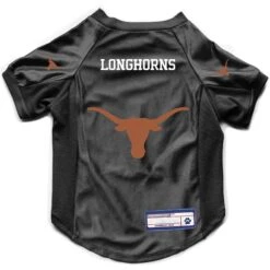 Littlearth NCAA Stretch Dog & Cat Jersey, Texas Longhorns