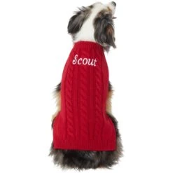 Frisco Personalized Dog & Cat Cable Knitted Sweater 10 Frisco Personalized Dog & Cat Cable Knitted Sweater -Blue Buffalo Shop 285168 PT2. AC SS1800 V1628776600