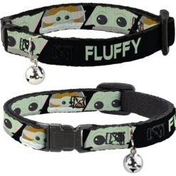 Buckle-Down Star Wars The Child Personalized Breakaway Cat Collar With Bell