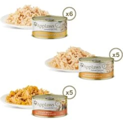 Applaws Chicken Selection In Broth Variety Pack Wet Cat Food 11 Applaws Chicken Selection In Broth Variety Pack Wet Cat Food -Blue Buffalo Shop 286440 PT2. AC SS1800 V1658155576