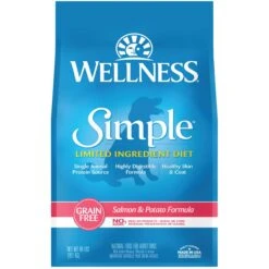 Wellness Simple Limited Ingredient Diet Grain-Free Salmon & Potato Formula Natural Dry Dog Food