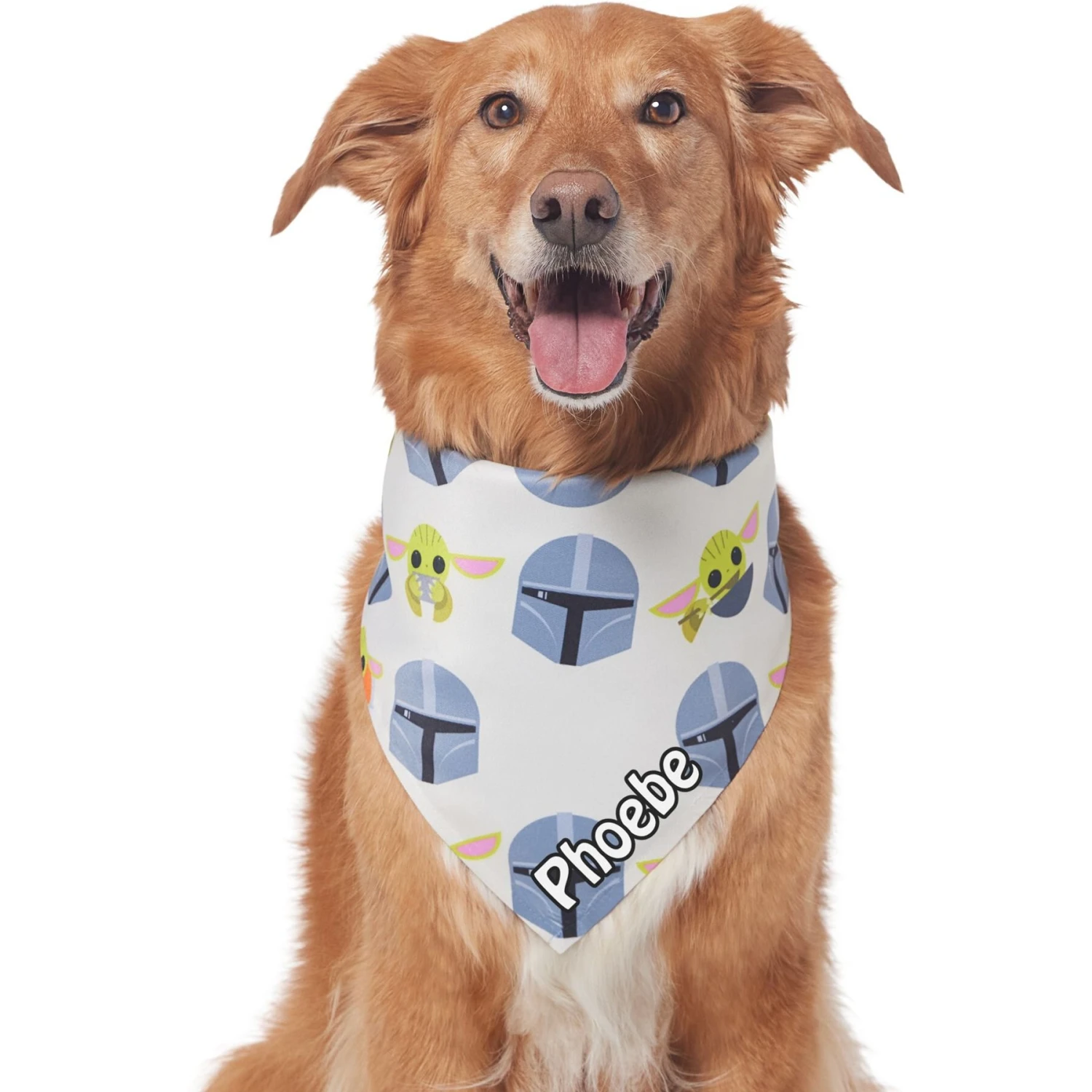 STAR WARS THE MANDALORIAN GROGU Chibi Print Personalized Dog & Cat Bandana 6 STAR WARS THE MANDALORIAN GROGU Chibi Print Personalized Dog & Cat Bandana - Image 4