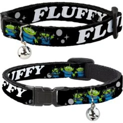 Buckle-Down Disney Toy Story 3 Aliens OOOOOHHH Personalized Breakaway Cat Collar With Bell