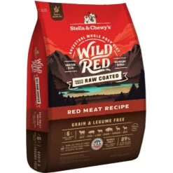 Stella & Chewy's Wild Red Raw Coated Kibble Grain-Free Red Meat Recipe Dry Dog Food