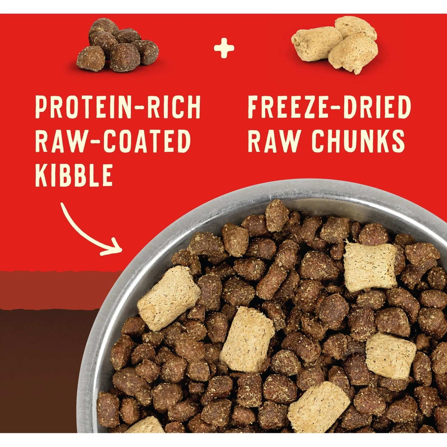 Stella & Chewy's Wild Red Raw Blend Kibble Grain-Free Red Meat Recipe Dry Dog Food 5 Stella & Chewy's Wild Red Raw Blend Kibble Grain-Free Red Meat Recipe Dry Dog Food - Image 3