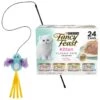 Fancy Feast Tender Feast Variety Pack Canned Kitten Food & Frisco Bird With Feathers Teaser Wand Cat Toy With Catnip 2 Fancy Feast Tender Feast Variety Pack Canned Kitten Food & Frisco Bird With Feathers Teaser Wand Cat Toy With Catnip -Blue Buffalo Shop 292976 MAIN. AC SS1800 V1620007629