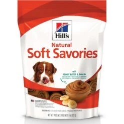 Hill's Science Diet Adult Large Breed Lamb Meal & Brown Rice Dry Dog Food & Hill's Natural Soft Savories With Peanut Butter & Banana Dog Treats -Blue Buffalo Shop 293172 PT4. AC SS1800 V1620010930