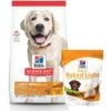 Hill's Science Diet Adult Large Breed Light With Chicken Meal & Barley Dry Dog Food & Hill's Natural Baked Light Biscuits With Real Chicken Dog Treats, Medium -Blue Buffalo Shop 293176 MAIN. AC SS1800 V1620010942