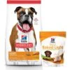 Hill's Science Diet Adult Light With Chicken Meal & Barley Dry Dog Food & Hill's Natural Baked Light Biscuits With Real Chicken Dog Treats, Medium -Blue Buffalo Shop 293182 MAIN. AC SS1800 V1620003440