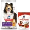 Hill's Science Diet Adult Sensitive Stomach & Sensitive Skin Chicken Recipe Dry Dog Food & Hill's Natural Soft Savories With Peanut Butter & Banana Dog Treats -Blue Buffalo Shop 293202 MAIN. AC SS1800 V1639090598