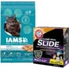 Iams ProActive Health Indoor Weight & Hairball Care Adult Dry Cat Food & Arm & Hammer Litter Slide Multi-Cat Scented Clumping Clay Cat Litter 2 Iams ProActive Health Indoor Weight & Hairball Care Adult Dry Cat Food & Arm & Hammer Litter Slide Multi-Cat Scented Clumping Clay Cat Litter -Blue Buffalo Shop 293248 MAIN. AC SS1800 V1620245546