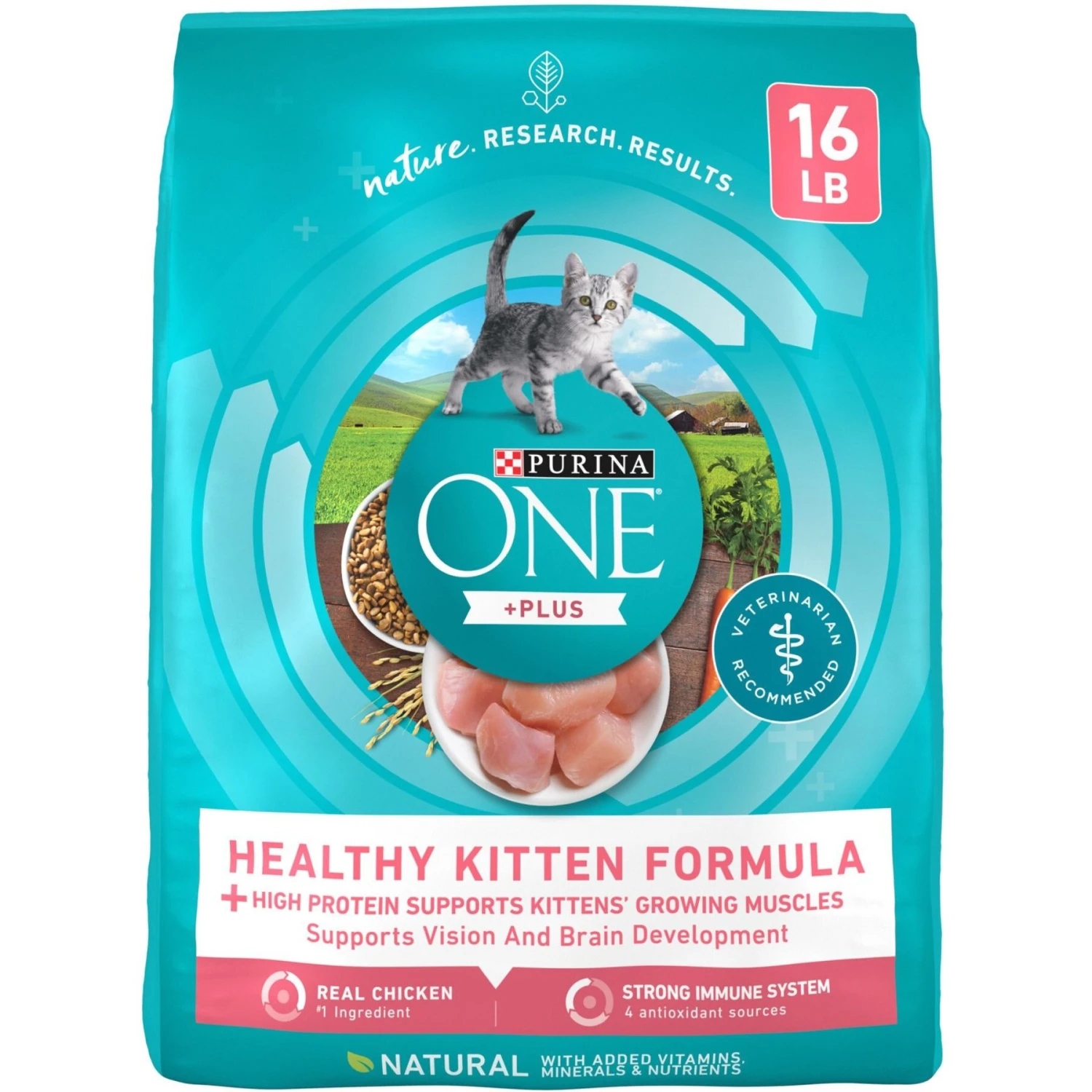 Purina ONE +Plus Healthy Kitten Formula Natural Dry Cat Food & Fancy Feast Tender Feast Variety Pack Canned Kitten Food 8 Purina ONE +Plus Healthy Kitten Formula Natural Dry Cat Food & Fancy Feast Tender Feast Variety Pack Canned Kitten Food - Image 6