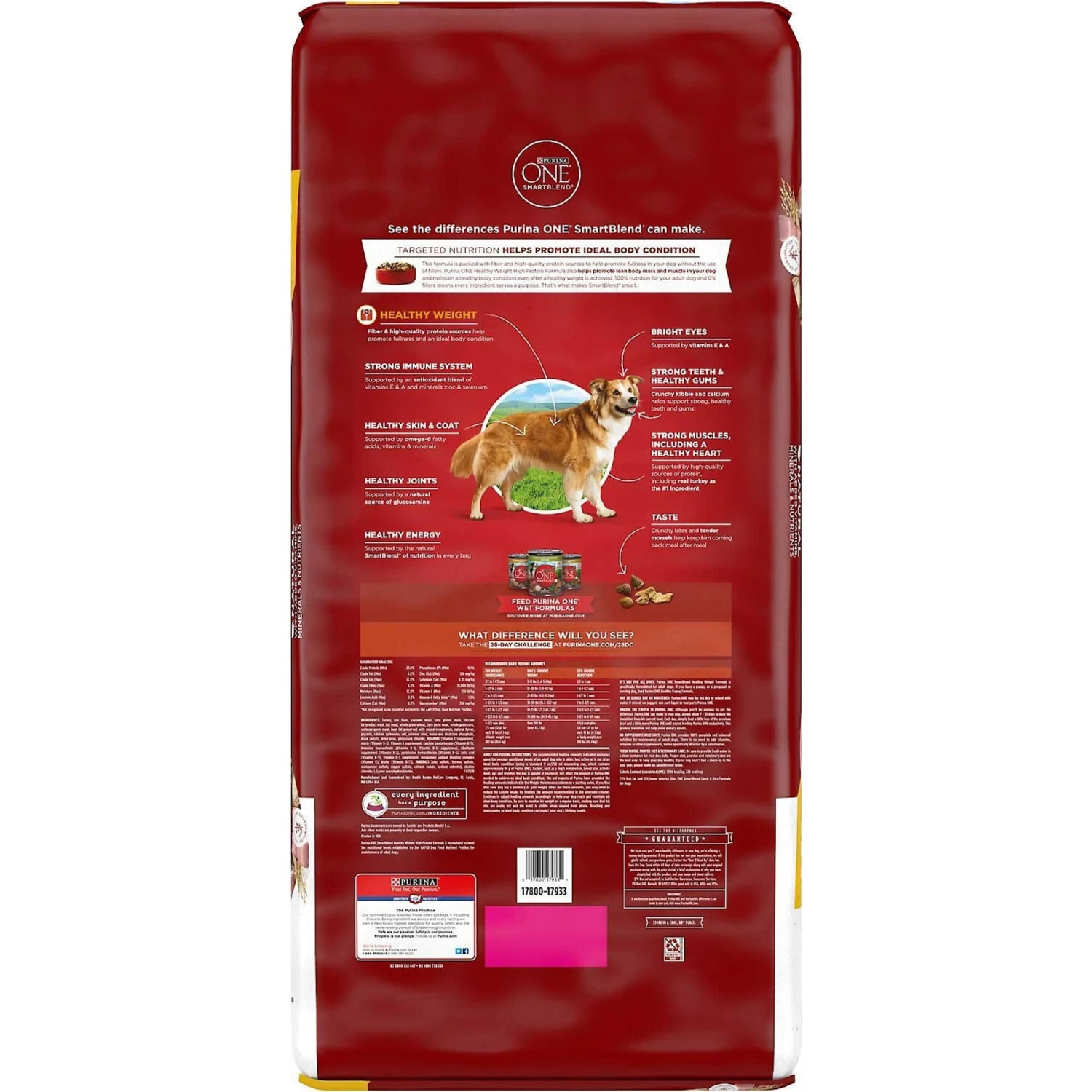 Purina ONE +Plus Adult High-Protein Healthy Weight Formula Dry Dog Food & Milk-Bone Original Large Biscuit Dog Treats 5 Purina ONE +Plus Adult High-Protein Healthy Weight Formula Dry Dog Food & Milk-Bone Original Large Biscuit Dog Treats - Image 3