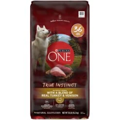 Purina ONE True Instinct Natural High Protein With Real Turkey & Venison Dry Dog Food & Milk-Bone Original Large Biscuit Dog Treats 16 Purina ONE True Instinct Natural High Protein With Real Turkey & Venison Dry Dog Food & Milk-Bone Original Large Biscuit Dog Treats -Blue Buffalo Shop 293560 PT5. AC SS1800 V1661824438