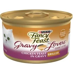 Tiny Tiger Chunks In EXTRA Gravy Chicken Recipe Grain-Free Canned Cat Food & Fancy Feast Gravy Lovers Chicken Feast In Grilled Chicken Flavor Gravy Canned Cat Food 16 Tiny Tiger Chunks In EXTRA Gravy Chicken Recipe Grain-Free Canned Cat Food & Fancy Feast Gravy Lovers Chicken Feast In Grilled Chicken Flavor Gravy Canned Cat Food -Blue Buffalo Shop 293926 PT5. AC SS1800 V1678811672
