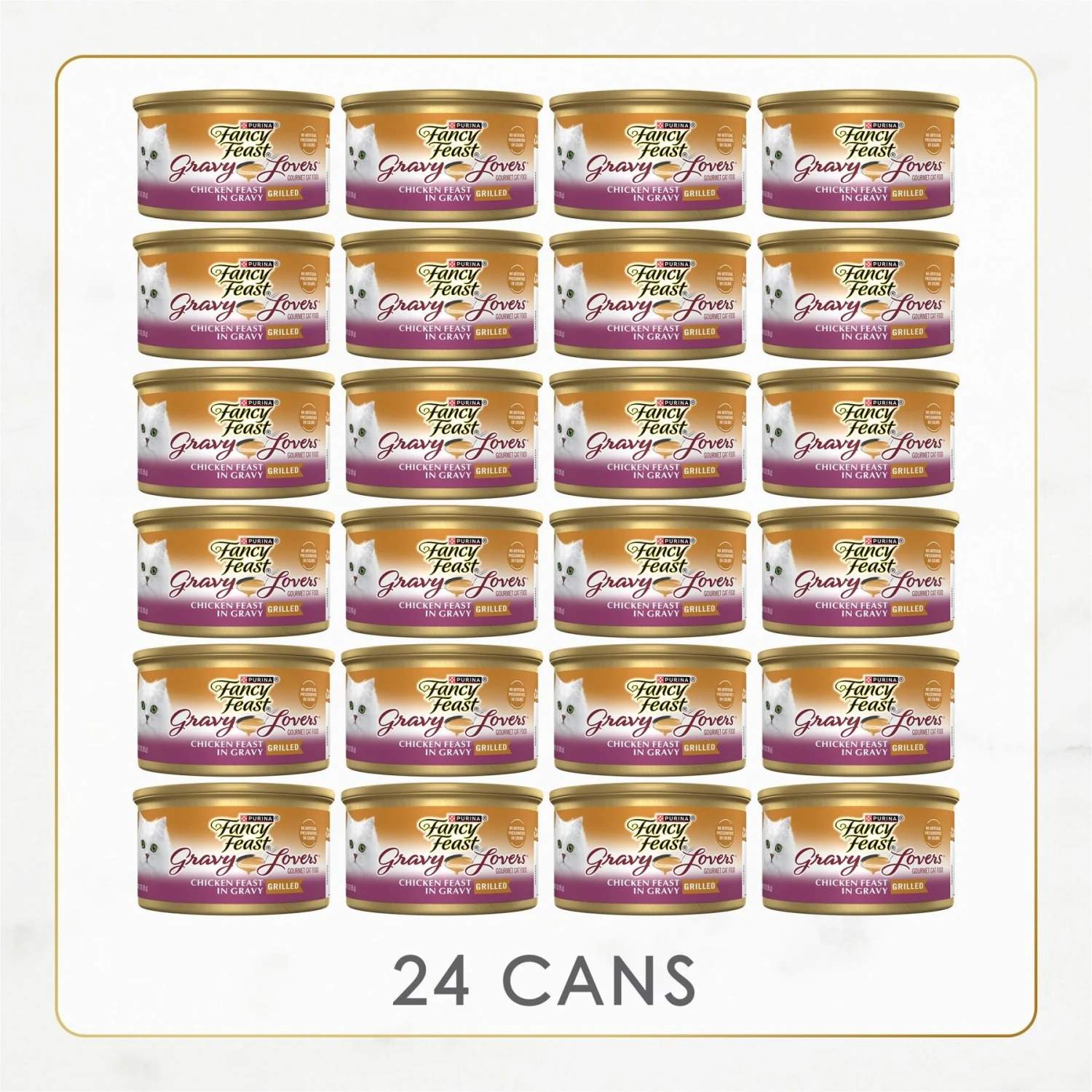 Tiny Tiger Chunks In EXTRA Gravy Chicken Recipe Grain-Free Canned Cat Food & Fancy Feast Gravy Lovers Chicken Feast In Grilled Chicken Flavor Gravy Canned Cat Food 9 Tiny Tiger Chunks In EXTRA Gravy Chicken Recipe Grain-Free Canned Cat Food & Fancy Feast Gravy Lovers Chicken Feast In Grilled Chicken Flavor Gravy Canned Cat Food - Image 7