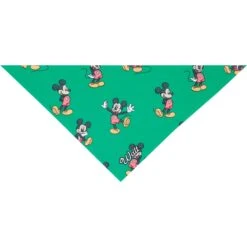 Disney Mickey Mouse Golden Days Personalized Dog & Cat Bandana -Blue Buffalo Shop 294293 PT3. AC SS1800 V1625156596