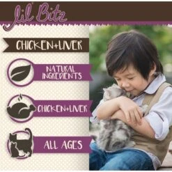 Lil' Bitz Chicken & Liver Cat Treats 12 Lil' Bitz Chicken & Liver Cat Treats -Blue Buffalo Shop 294929 PT2. AC SS1800 V1686858329
