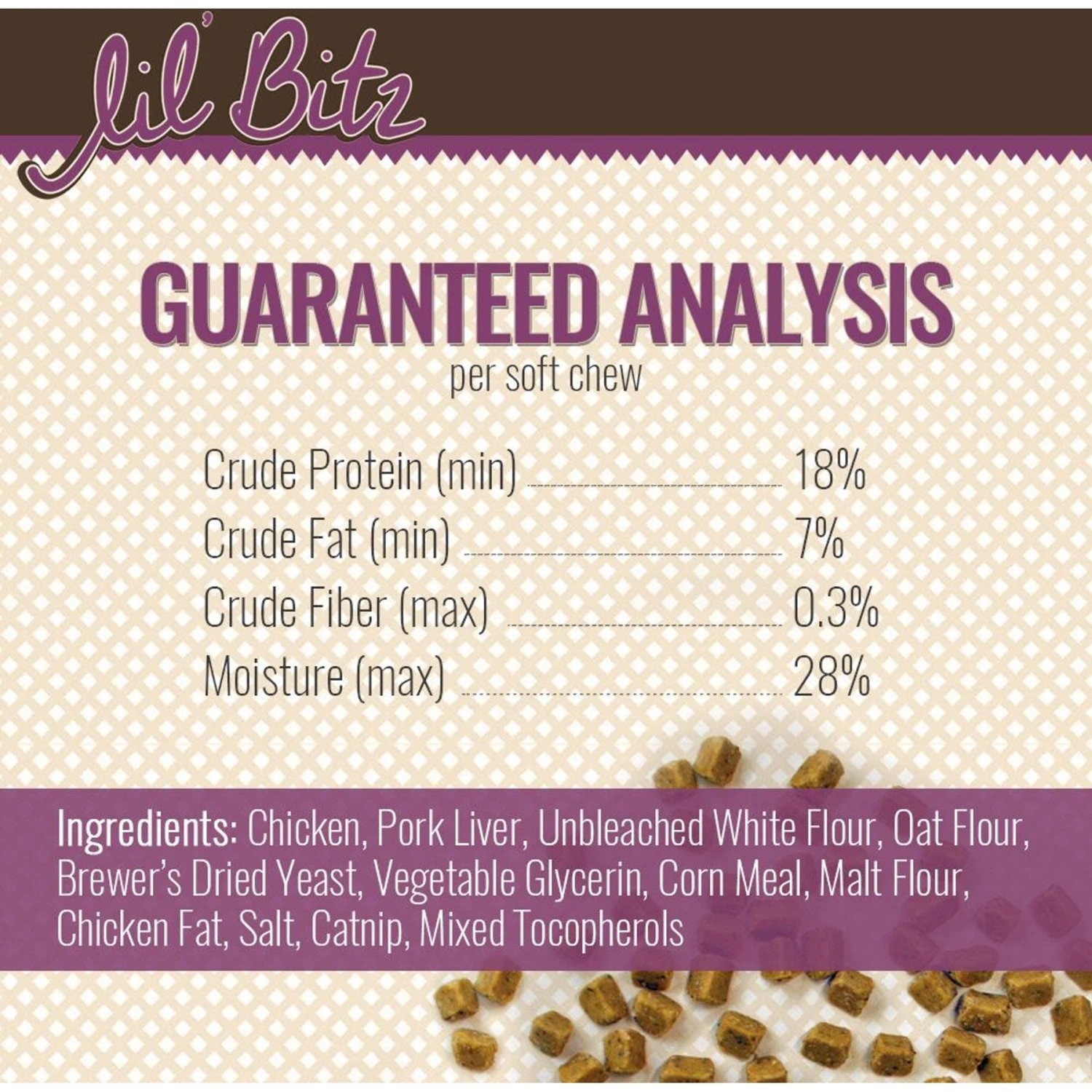 Lil' Bitz Chicken & Liver Cat Treats 8 Lil' Bitz Chicken & Liver Cat Treats - Image 6