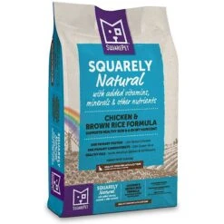 SquarePet Squarely Natural Chicken & Brown Rice Dry Cat Food