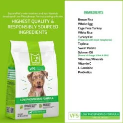 SquarePet VFS Low Phosphorus Formula Dry Dog Food -Blue Buffalo Shop 297037 PT3. AC SS1800 V1620914276
