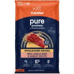 CANIDAE PURE With Wholesome Grains Real Beef & Barley Recipe Adult Dry Dog Food