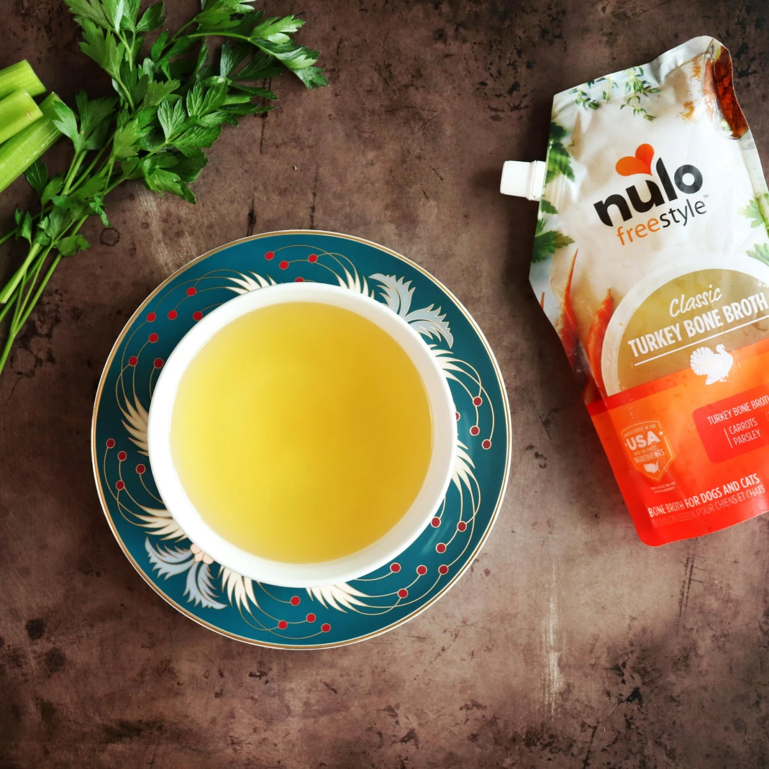 Nulo FreeStyle Grain-Free Classic Turkey Bone Broth Dog & Cat Topper, 20-oz Pouch 5 Nulo FreeStyle Grain-Free Classic Turkey Bone Broth Dog & Cat Topper, 20-oz Pouch - Image 3