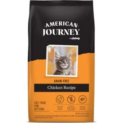American Journey Kitten Chicken Recipe Grain-Free Dry Cat Food, 5-lb Bag & American Journey Kitten Minced Chicken Recipe in Gravy Grain-Free Canned Cat Food, 3-oz, Case Of 24 16 American Journey Kitten Chicken Recipe Grain-Free Dry Cat Food, 5-lb Bag & American Journey Kitten Minced Chicken Recipe in Gravy Grain-Free Canned Cat Food, 3-oz, Case Of 24 -Blue Buffalo Shop 297740 PT5. AC SS1800 V1694612270