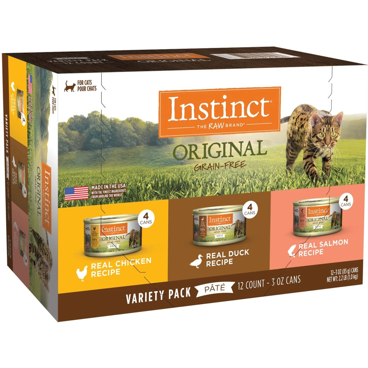 Instinct Original Grain-Free Pate Recipe Variety Pack Wet Canned Cat Food & Instinct Freeze-Dried Raw Meals Grain-Free Cage-Free Chicken Recipe Cat Food 4 Instinct Original Grain-Free Pate Recipe Variety Pack Wet Canned Cat Food & Instinct Freeze-Dried Raw Meals Grain-Free Cage-Free Chicken Recipe Cat Food - Image 2