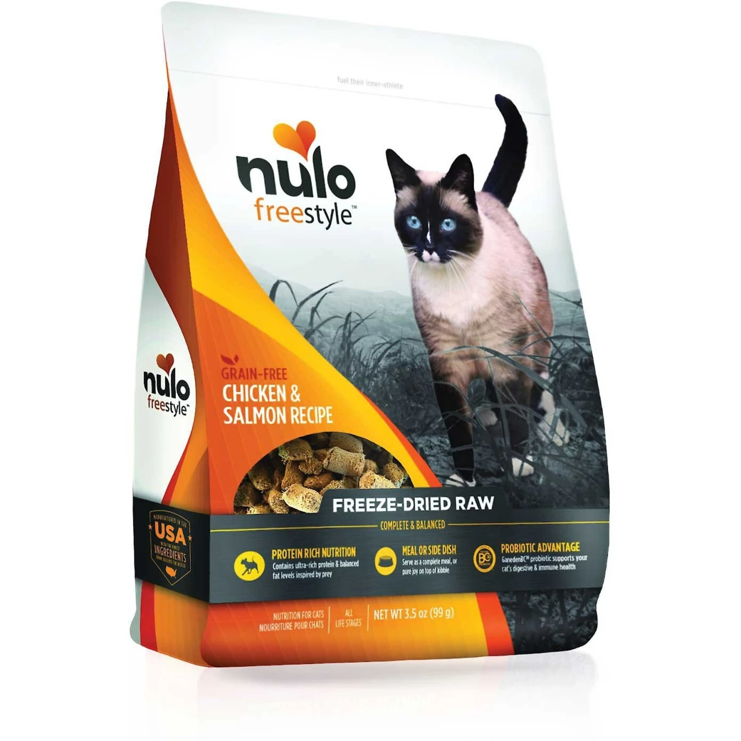 Nulo FreeStyle Chicken & Salmon Recipe Freeze-Dried Raw Cat Food & Nulo FreeStyle Turkey & Duck Recipe Freeze-Dried Raw Cat Food 4 Nulo FreeStyle Chicken & Salmon Recipe Freeze-Dried Raw Cat Food & Nulo FreeStyle Turkey & Duck Recipe Freeze-Dried Raw Cat Food - Image 2