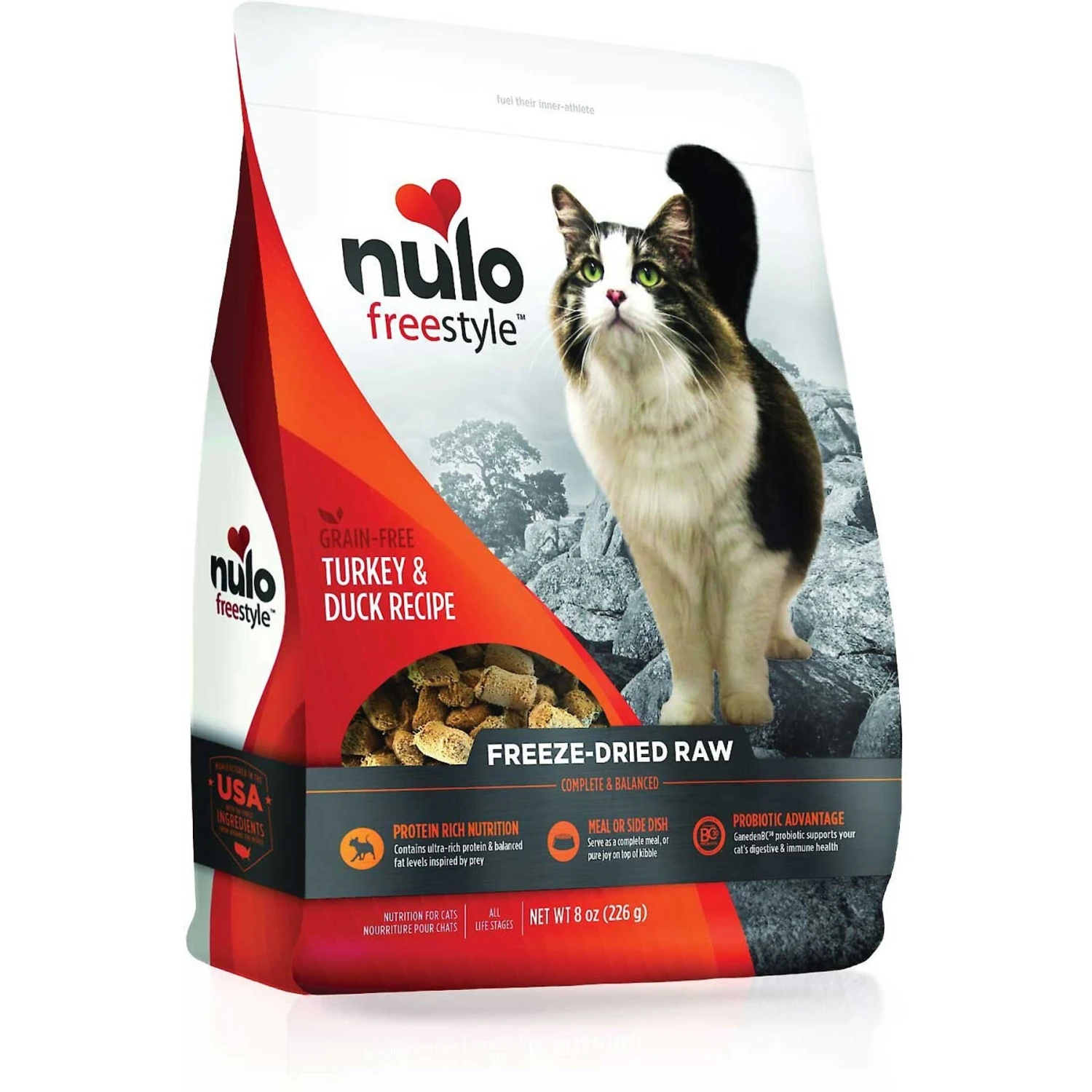Nulo FreeStyle Turkey & Duck Recipe Freeze-Dried Raw Cat Food & Nulo FreeStyle Chicken & Salmon Recipe Freeze-Dried Raw Cat Food 4 Nulo FreeStyle Turkey & Duck Recipe Freeze-Dried Raw Cat Food & Nulo FreeStyle Chicken & Salmon Recipe Freeze-Dried Raw Cat Food - Image 2