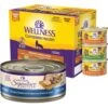 Wellness Chicken & Turkey Lovers Canned Cat Food, 3-oz, Case Of 24 & Wellness CORE Signature Selects Shredded Boneless Chicken & Chicken Liver Entree In Sauce Grain-Free Natural Canned Cat Food 1 Wellness Chicken & Turkey Lovers Canned Cat Food, 3-oz, Case Of 24 & Wellness CORE Signature Selects Shredded Boneless Chicken & Chicken Liver Entree In Sauce Grain-Free Natural Canned Cat Food -Blue Buffalo Shop 298656 MAIN. AC SS1800 V1621295852