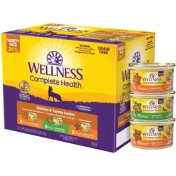 Wellness Chicken & Turkey Lovers Canned Cat Food, 3-oz, Case Of 24 & Wellness CORE Signature Selects Shredded Boneless Chicken & Chicken Liver Entree In Sauce Grain-Free Natural Canned Cat Food 16 Wellness Chicken & Turkey Lovers Canned Cat Food, 3-oz, Case Of 24 & Wellness CORE Signature Selects Shredded Boneless Chicken & Chicken Liver Entree In Sauce Grain-Free Natural Canned Cat Food -Blue Buffalo Shop 298656 PT5. AC SS1800 V1621987386