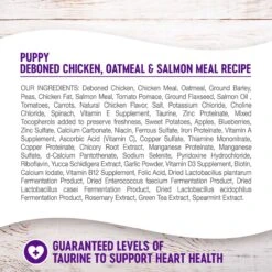 Wellness Complete Health Puppy Deboned Chicken, Oatmeal & Salmon Meal Recipe Dry Dog Food & Wellness Complete Health Just For Puppy Canned Dog Food -Blue Buffalo Shop 298680 PT6. AC SS1800 V1691425728