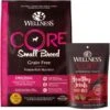 Wellness CORE Grain-Free Small Breed Turkey & Chicken Recipe Dry Dog Food & Wellness CORE Healthy Joints Beef Grain-Free Crunchy Dog Treats -Blue Buffalo Shop 298702 MAIN. AC SS1800 V1669098634