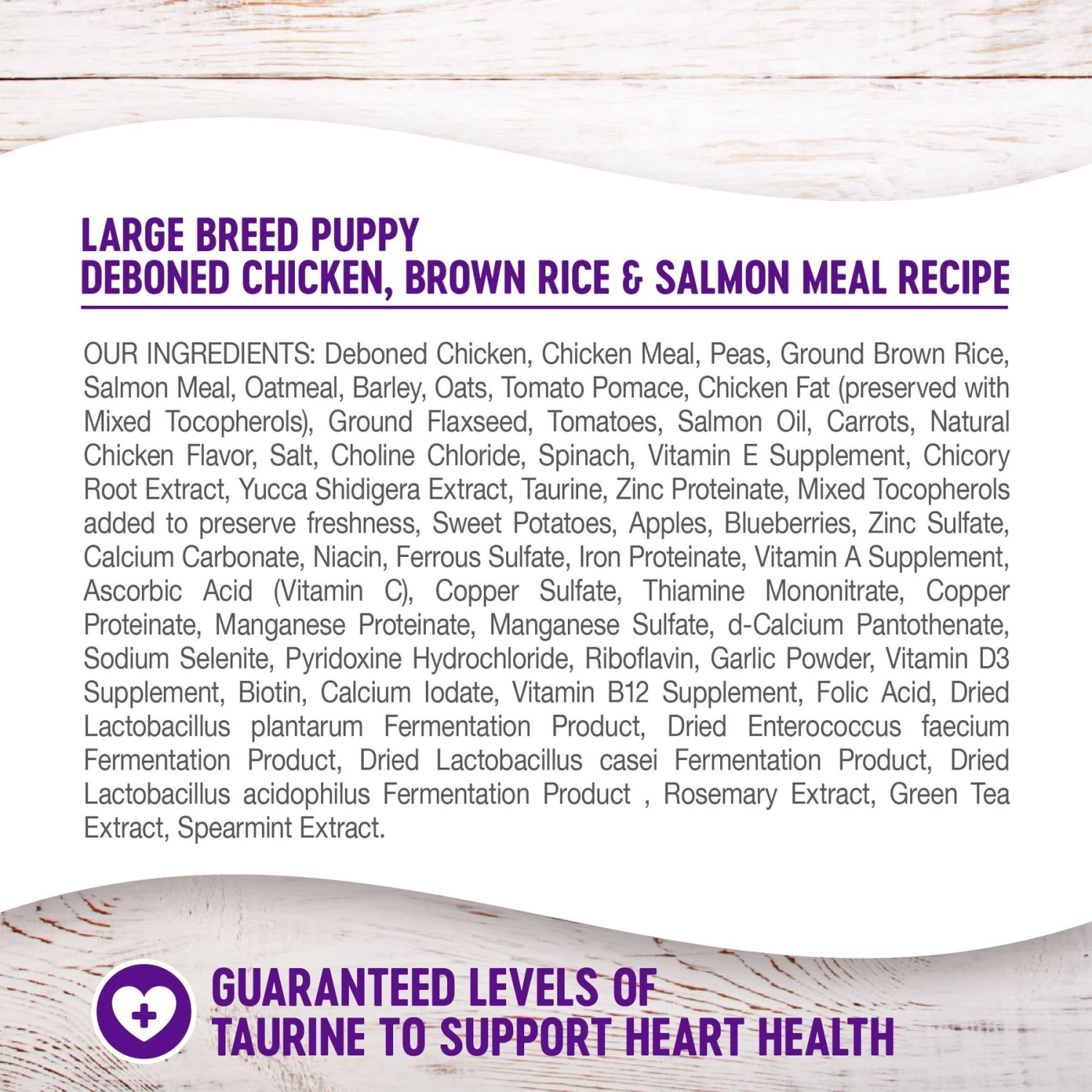 Wellness Large Breed Complete Health Puppy Deboned Chicken, Brown Rice & Salmon Meal Recipe Dry Dog Food & Wellness Complete Health Just For Puppy Canned Dog Food 9 Wellness Large Breed Complete Health Puppy Deboned Chicken, Brown Rice & Salmon Meal Recipe Dry Dog Food & Wellness Complete Health Just For Puppy Canned Dog Food - Image 7