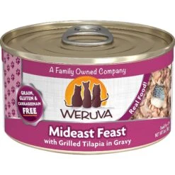 Weruva Paw Lickin' Chicken In Gravy Grain-Free Canned Cat Food & Weruva Mideast Feast With Grilled Tilapia In Gravy Grain-Free Canned Cat Food 10 Weruva Paw Lickin' Chicken In Gravy Grain-Free Canned Cat Food & Weruva Mideast Feast With Grilled Tilapia In Gravy Grain-Free Canned Cat Food -Blue Buffalo Shop 298764 PT3. AC SS1800 V1621298532