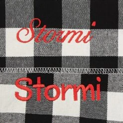 Frisco Buffalo Check Embroidered Personalized Dog & Cat Bandana -Blue Buffalo Shop 301162 PT4. AC SS1800 V1628013742