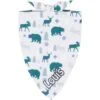 Frisco Buffalo Plaid Winter Animals Personalized Dog & Cat Bandana -Blue Buffalo Shop 301365 MAIN. AC SS1800 V1627654962