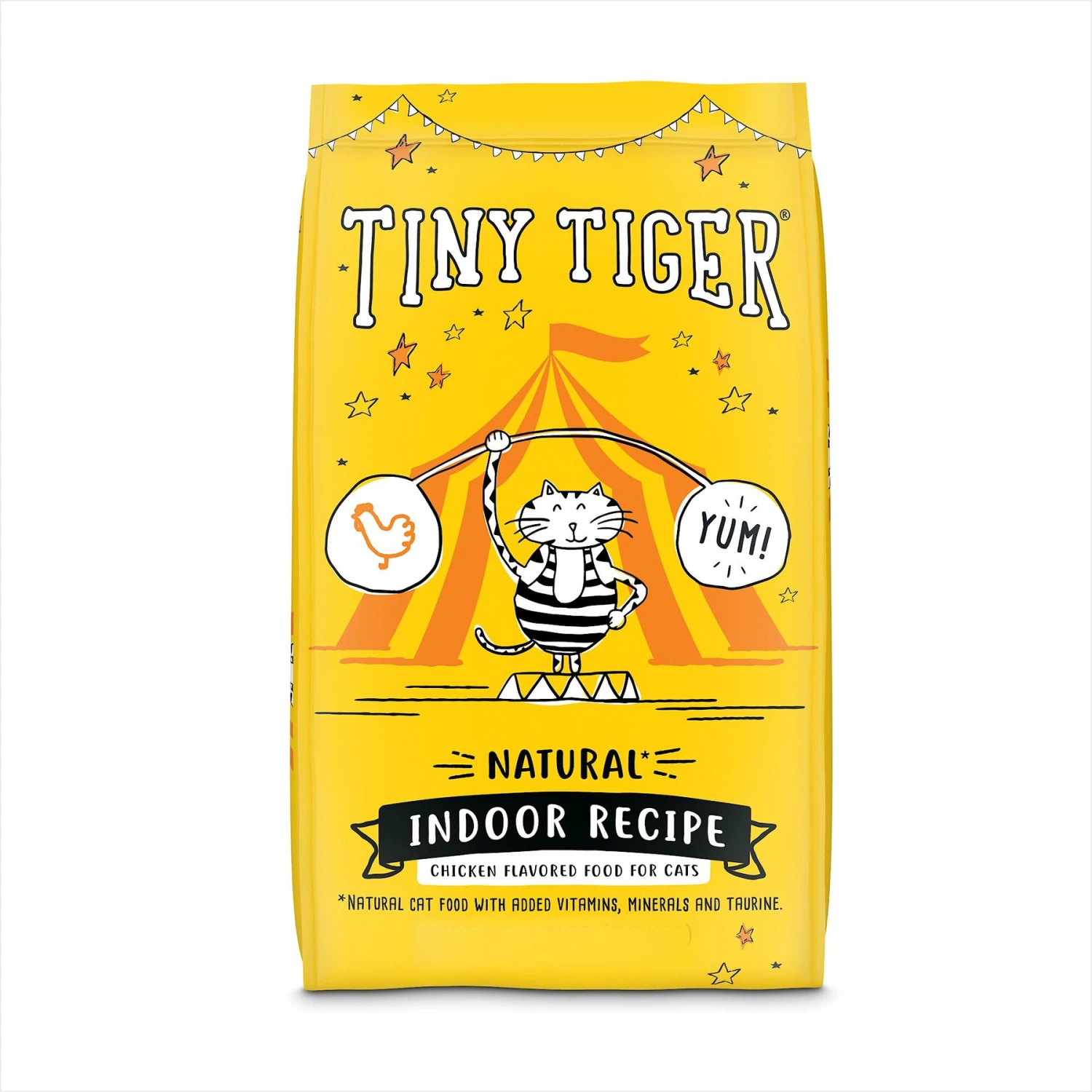 Tiny Tiger, Natural Indoor Recipe Chicken Flavor Dry Cat Food 3 Tiny Tiger, Natural Indoor Recipe Chicken Flavor Dry Cat Food