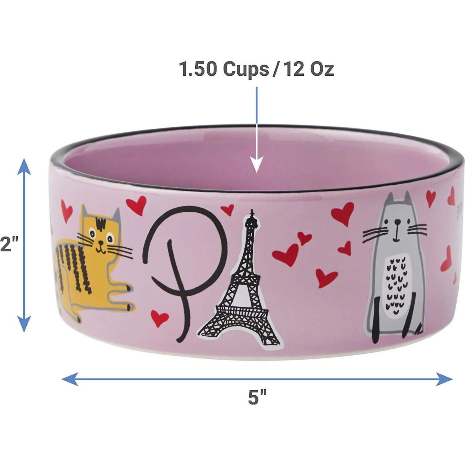 Frisco Paris Non-skid Ceramic Cat Dish & Frisco Paris Non-skid Ceramic Cat Dish 10 Frisco Paris Non-skid Ceramic Cat Dish & Frisco Paris Non-skid Ceramic Cat Dish - Image 8